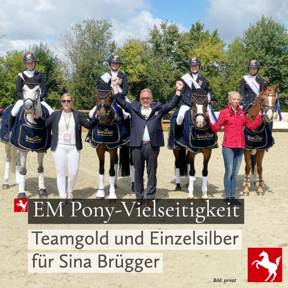 Teamgold und Einzelsilber für Sina Brügger