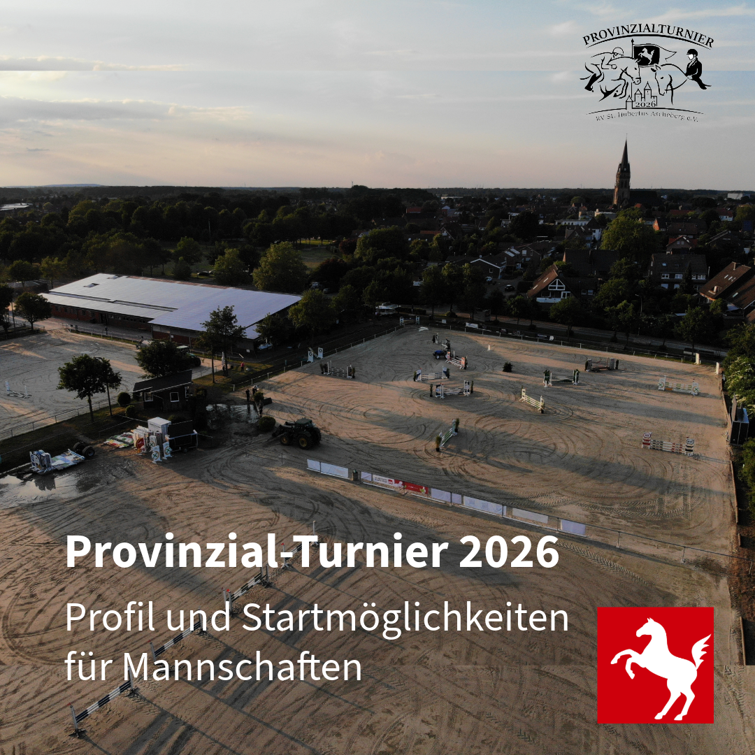 Das Provinzial-Turnier 2026 bietet vielfältige Startmöglichkeiten für Mannschaften Das Provinzial-Turnier 2026 bietet vielfältige Startmöglichkeiten für Mannschaften