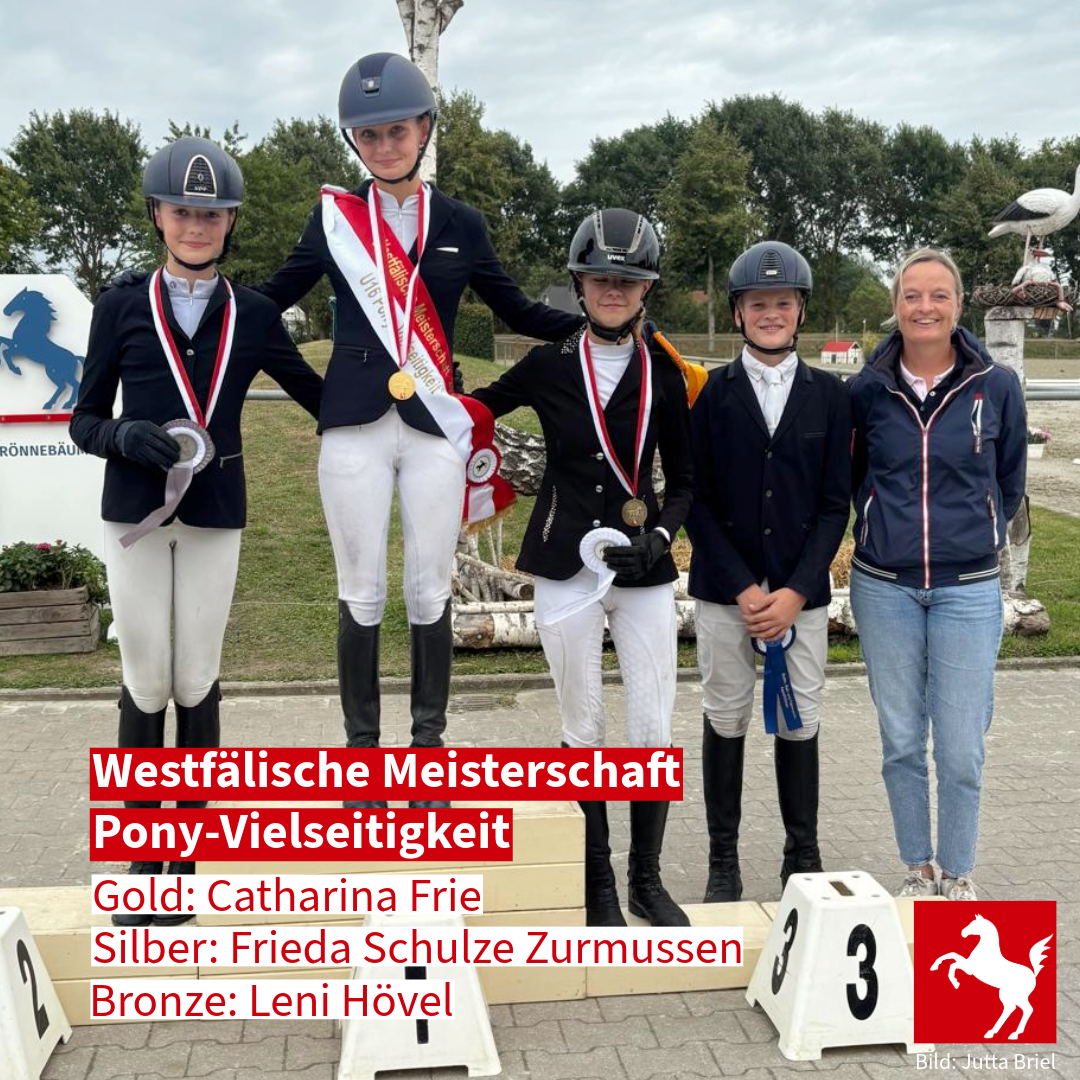 Westfälische Meisterschaften Pony-Vielseitigkeit 2026