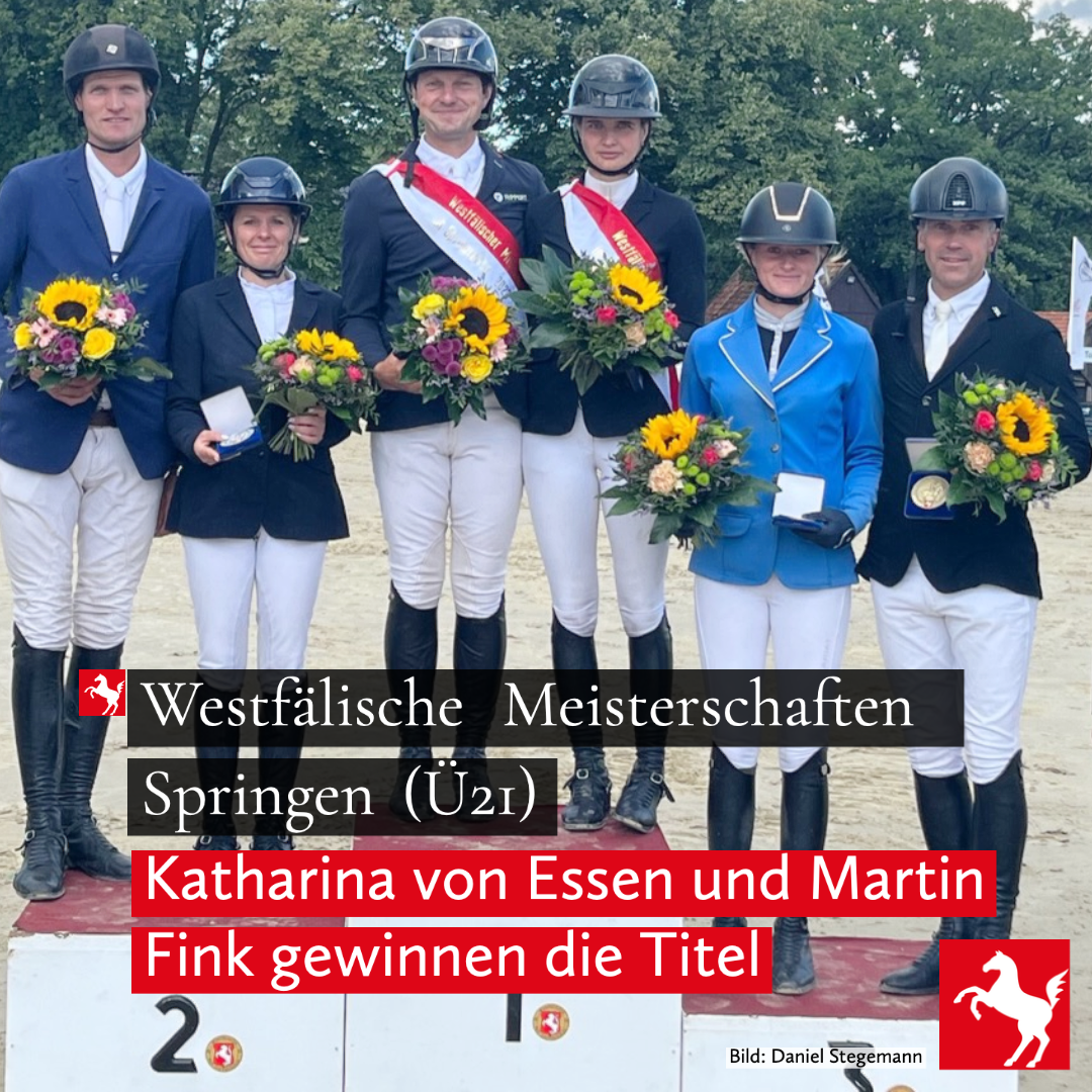 Katharina von Essen und Martin Fink haben die Titel gewonnen