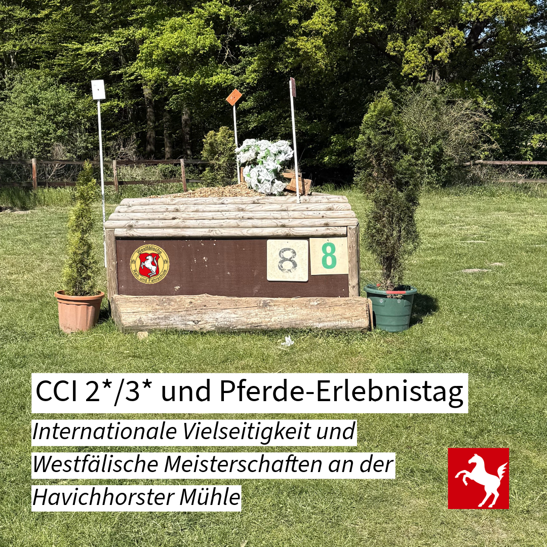 CCI 2026, Westfälische Meisterschaften und Pferde-Erlebnistag