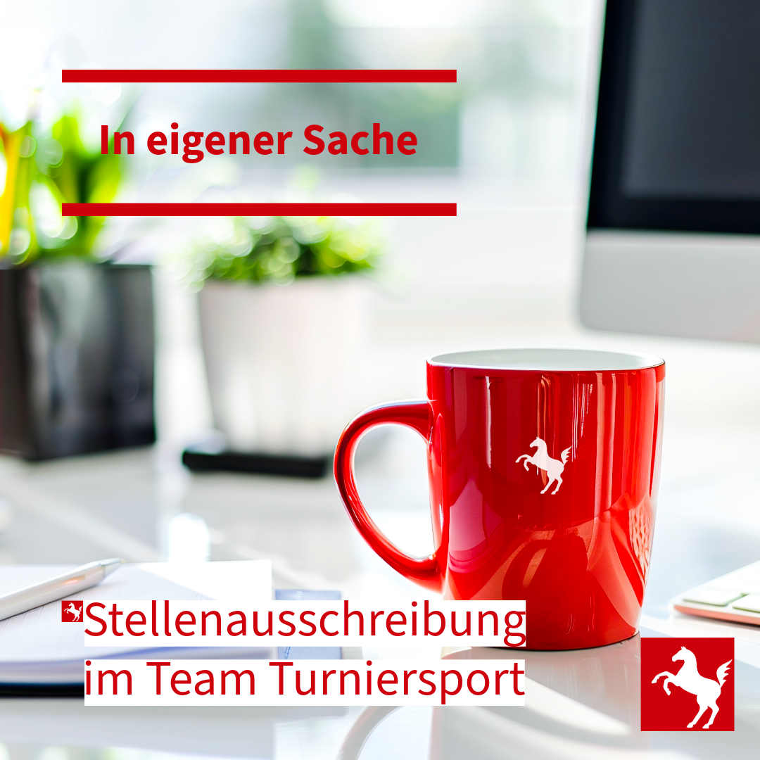 Stellenausschreibung: Nachfolge im Team Turniersport Stellenausschreibung: Nachfolge im Team Turniersport