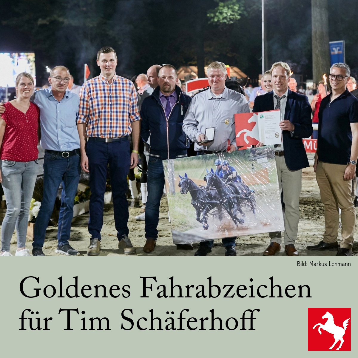 Goldenes Fahrabzeichen für Tim Schäferhoff