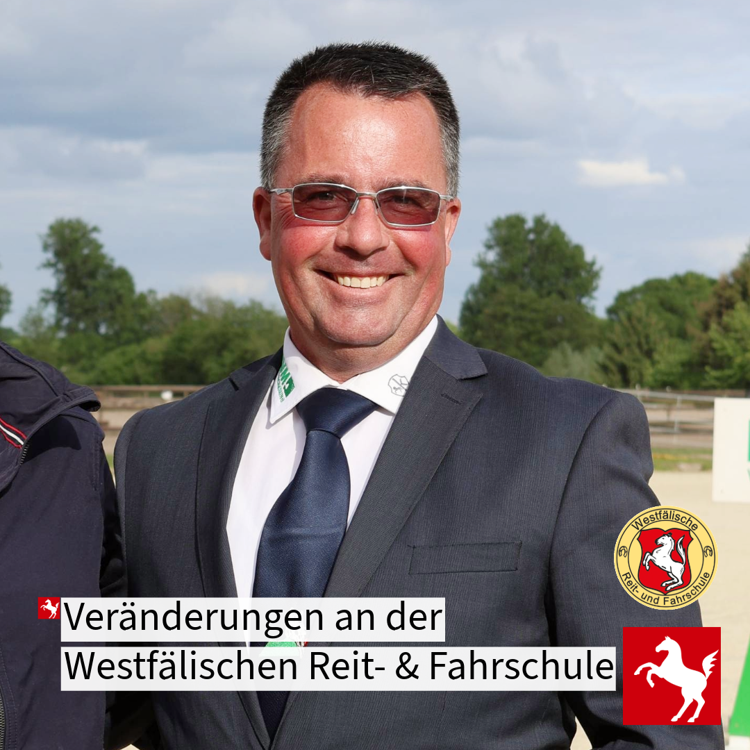Veränderungen an der Westfälischen Reit- und Fahrschule Veränderungen an der Westfälischen Reit- und Fahrschule: Das Bild zeigt den Schulleiter Jörg Jacobs, der die Schule im Sommer verlassen wird.