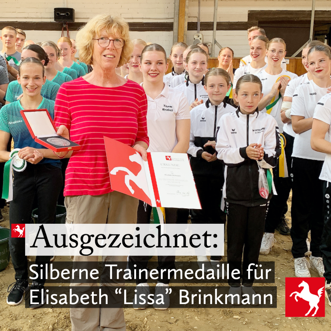 Silberne Trainermedaille würdigt Elisabeth Brinkmann aus Brakel