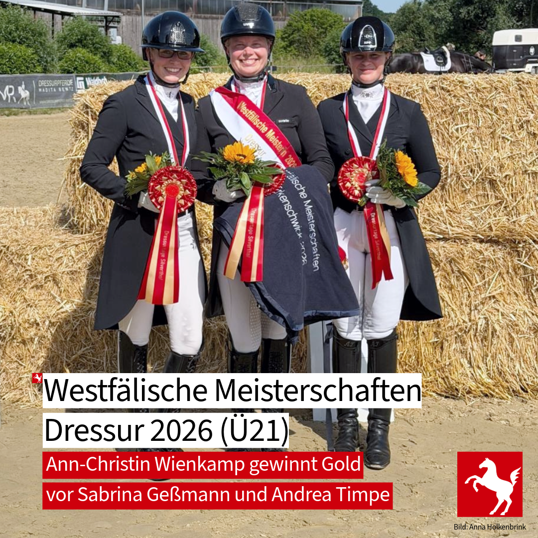 Westfälische Meisterschaft Dressur 2026