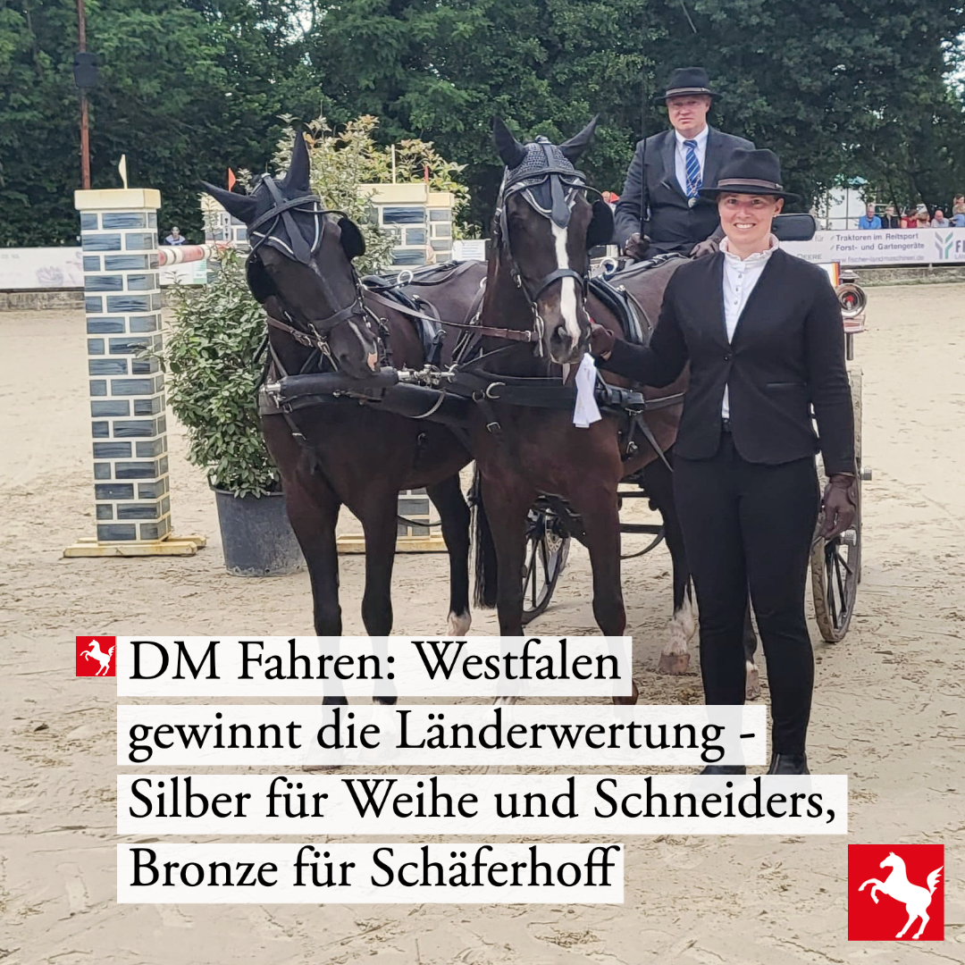 Silber für Schneiders und Weihe, Bronze für Schäferhoff