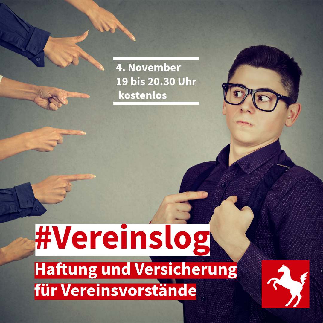 Vereinslog: Haftungsaspekte für Vereinsvorstände Vereinslog: Haftungsaspekte für Vereinsvorstände