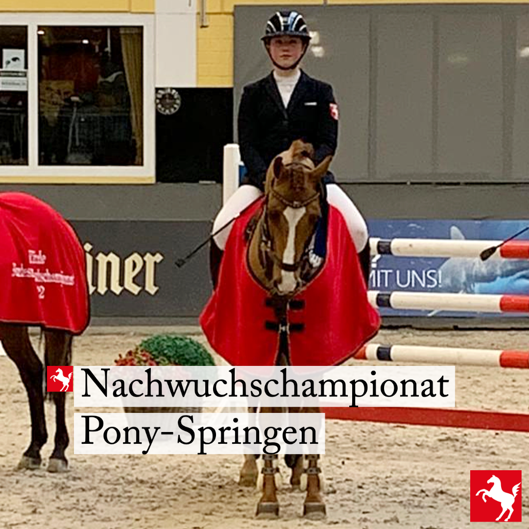 Bundes-Nachwuchschampionat Pony-Springen 2022 Helena Becker wird Vierte