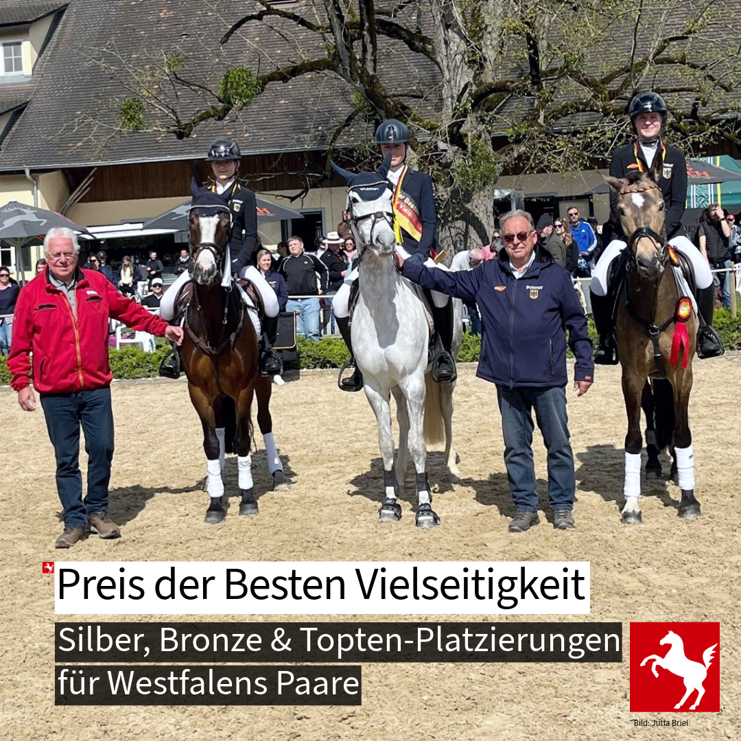 Preis der Besten-Vielseitigkeit 2026: Silber, Bronze und Topten-Platzierungen