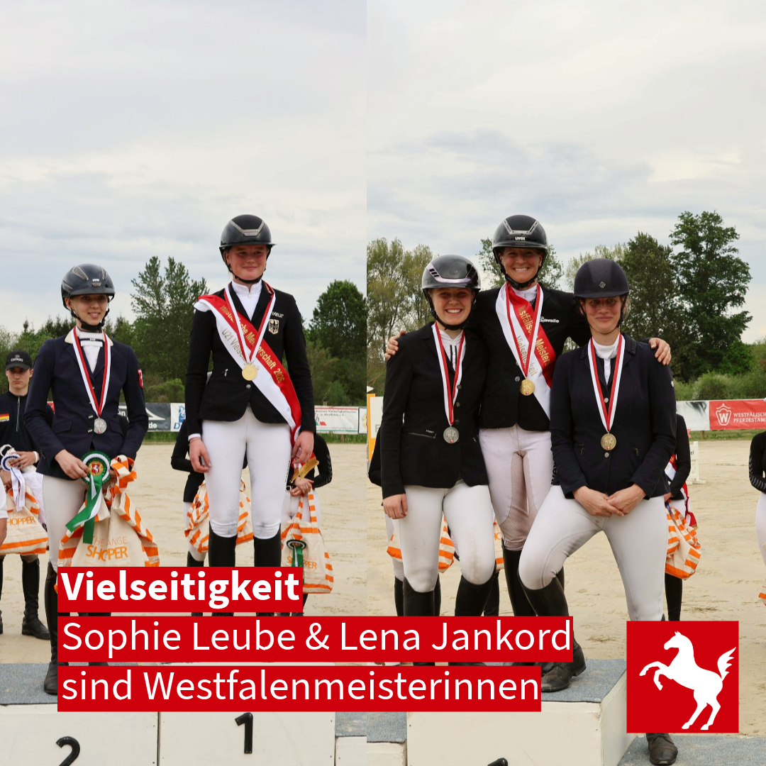 Die Westfälischen Meisterschaften in Vielseitigkeit 2026 sind entschieden