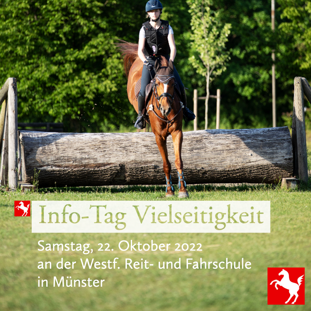 Info-Tag Vielseitigkeit am 22. Oktober 2022