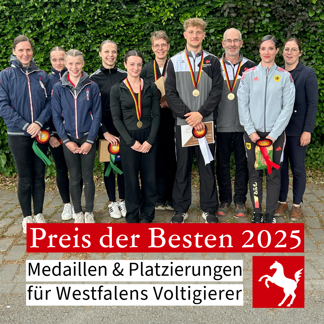 Das war der Preis der Besten Voltigieren 2025 Das war der Preis der Besten Voltigieren 2025