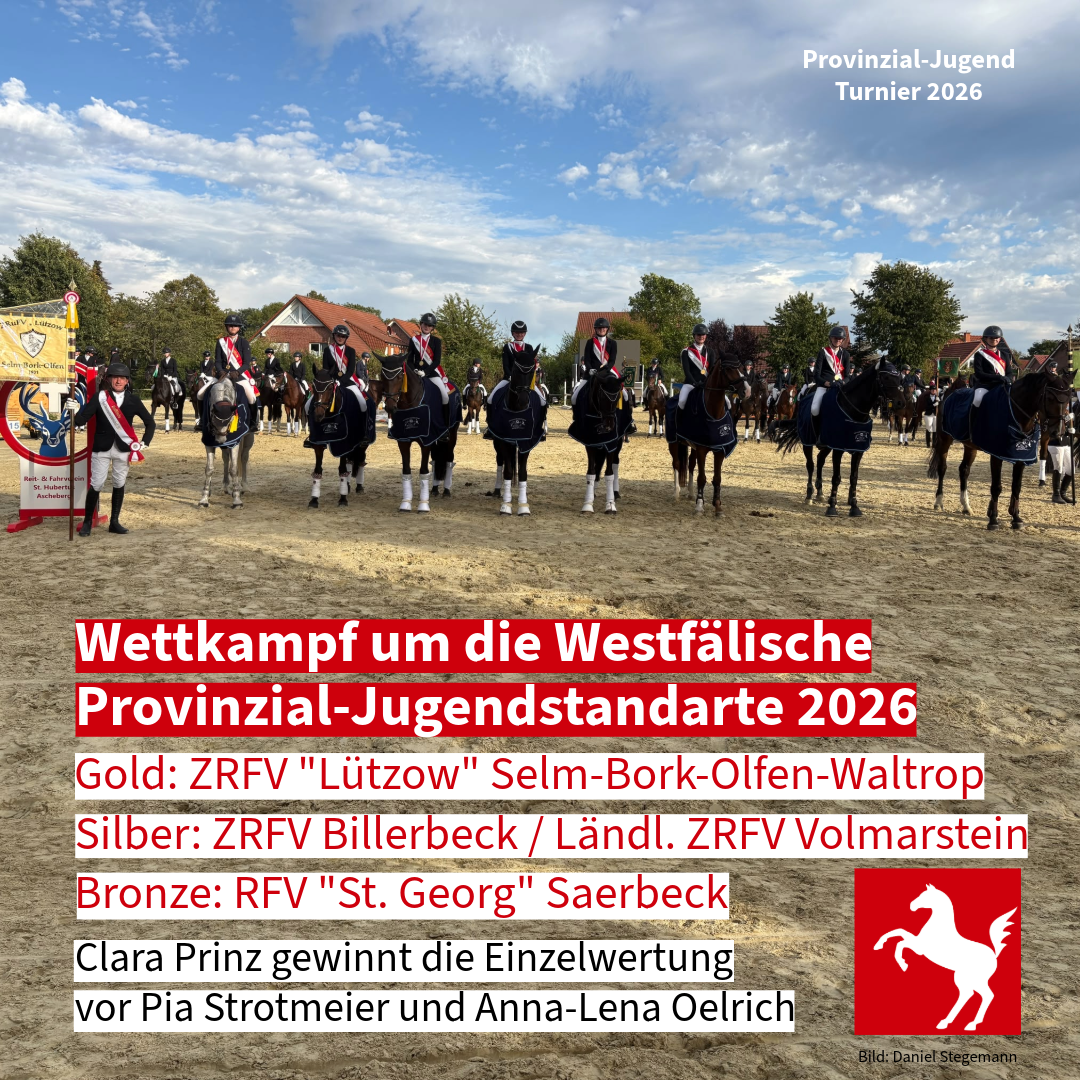 Olfen gewinnt die PV-Jugendstandarte 2026 Olfen gewinnt die PV-Jugendstandarte 2026