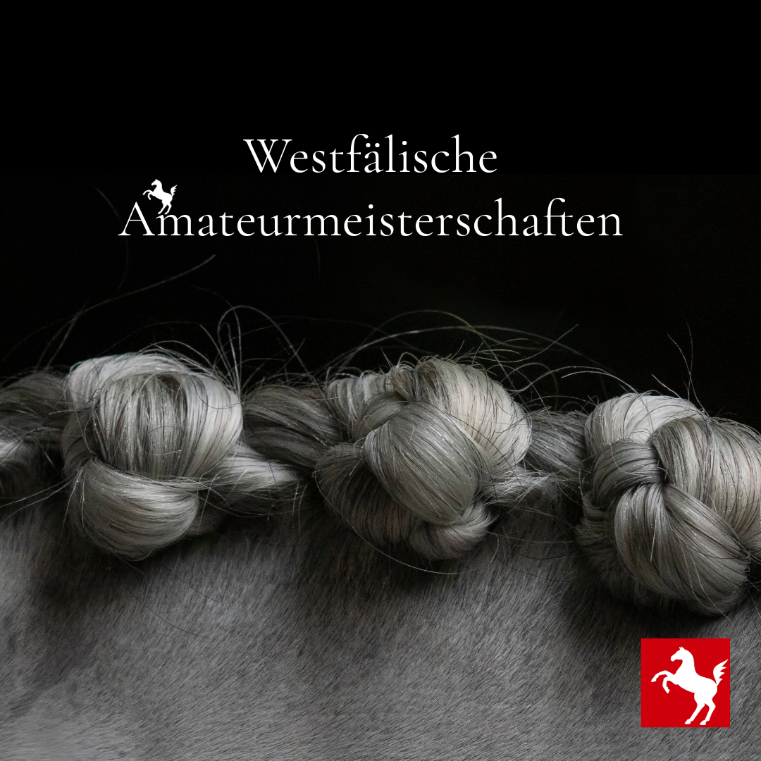 Premiere der Westfälischen Amateurmeisterschaften Dressur und Springen