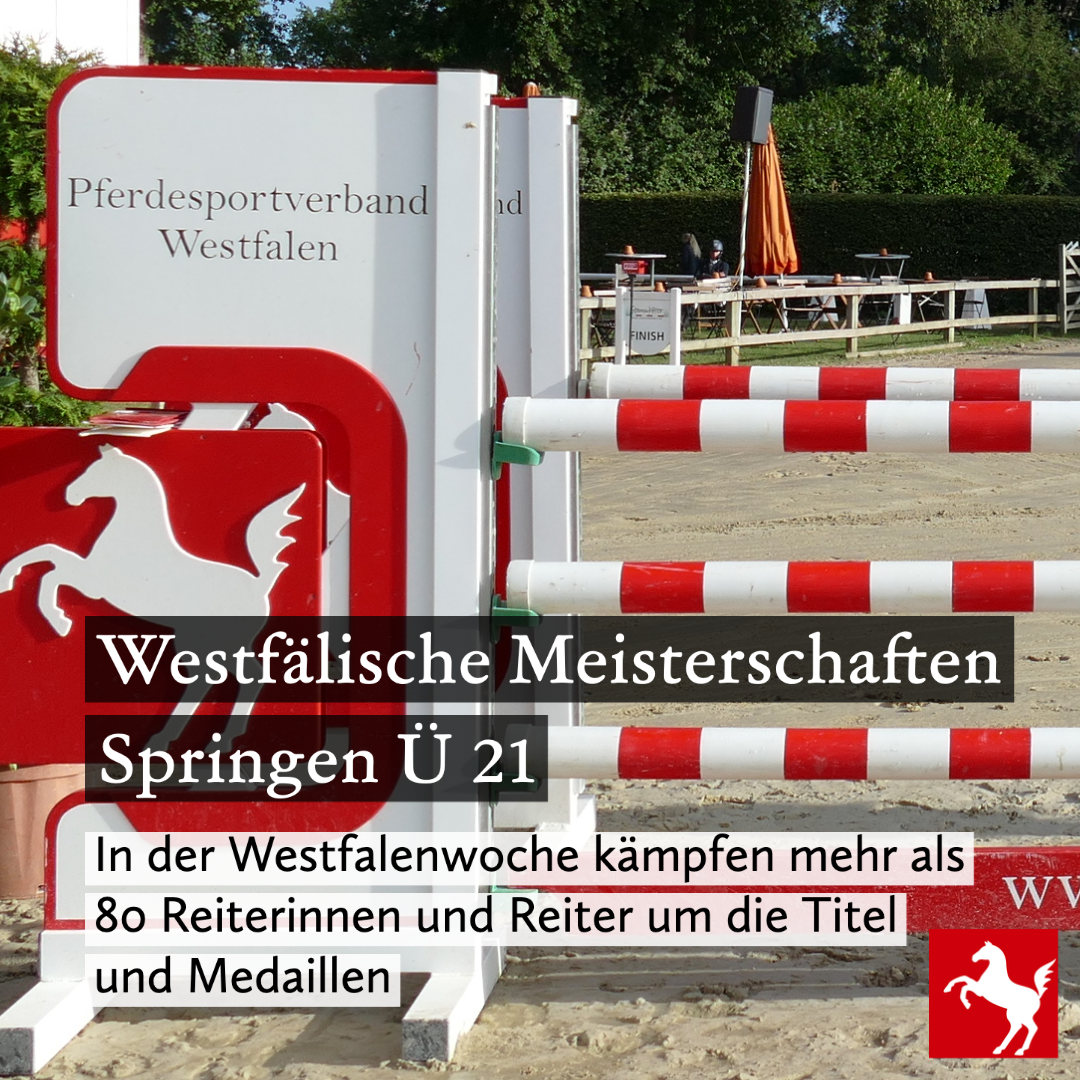 Westfälische Meisterschaften Springen