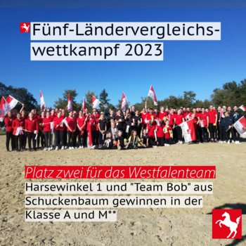 Fünfländervergleichswettkampf Voltigieren 2023