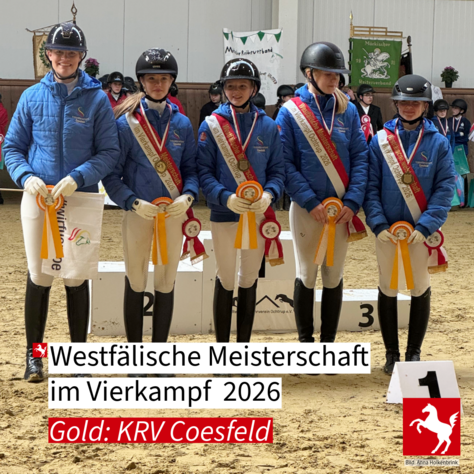 Westfälische Vierkampfmeisterschaft 2026 - Gold