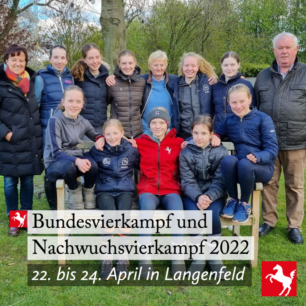 Die westfälischen Vierkampfteams