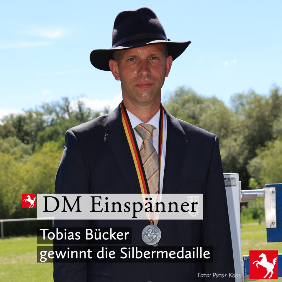 Tobi Bücker ist Deutscher Vizemeister