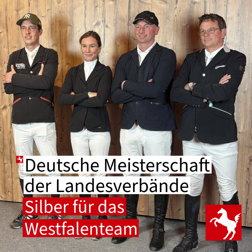 DM der Landesverbände 2ß25: Silber für das Westfalenteam