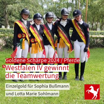Westfalen siegt bei der Goldenen Schärpe 2024