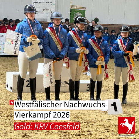 Westfälischer Nachwuchsvierkampf 2026 - Gold