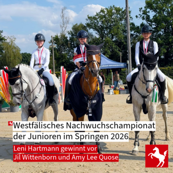 Westfälisches Nachwuchschampionat Springen 2026