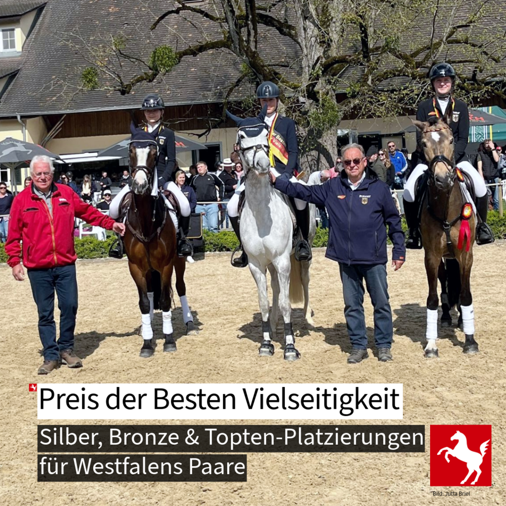 Preis der Besten-Vielseitigkeit 2026: Silber, Bronze und Topten-Platzierungen