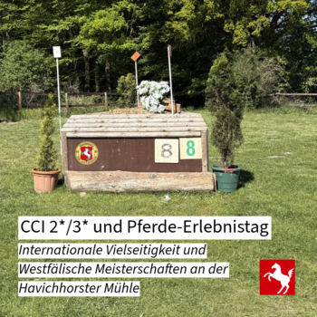 CCI 2026, Westfälische Meisterschaften und Pferde-Erlebnistag