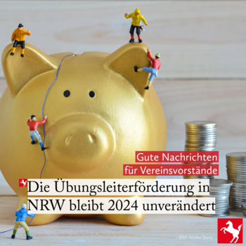 Förderung der Übungsarbeit bleibt unverändert