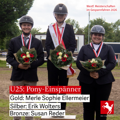 Westfälische Jugendmeisterschaft (U25): Pony-Einspänner Westfälische Jugendmeisterschaft (U25): Pony-Einspänner