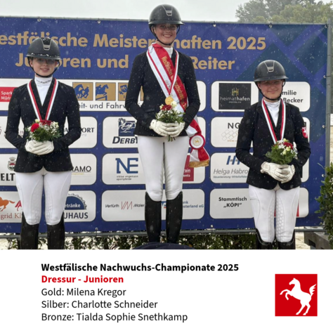 2025: Nachwuchs-Championat Dressur-Junioren
