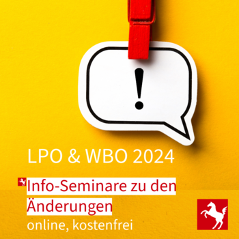 LPO & WBO Online-Infoseminare