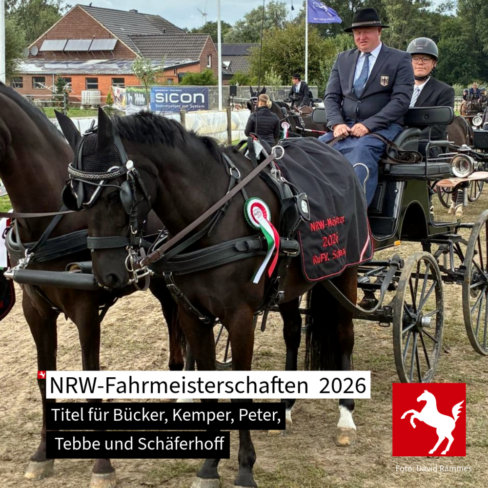 NRW-Fahrmeisterschaften 2026