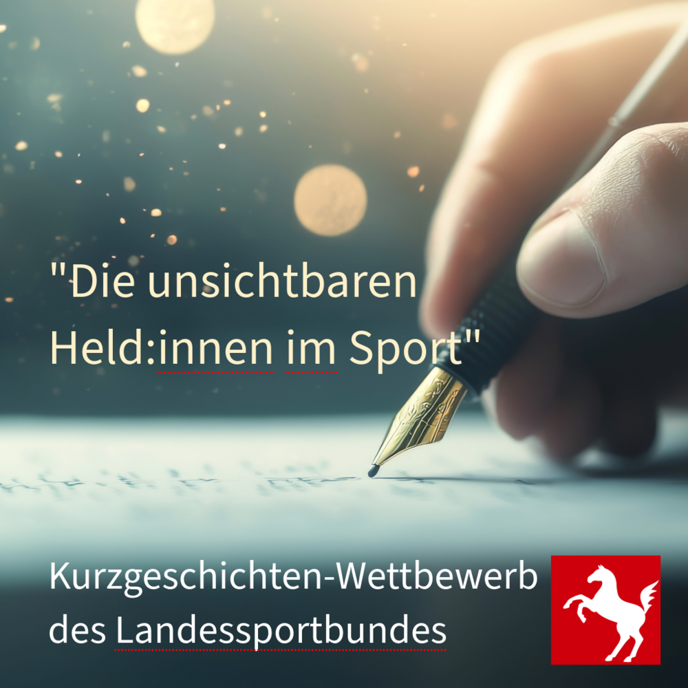 "Held:innen im Sport" ist das Motto eines Kurzgeschichten Wettbewerbs des Landessportbundes NRW