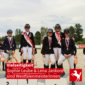 Die Westfälischen Meisterschaften in Vielseitigkeit 2026 sind entschieden