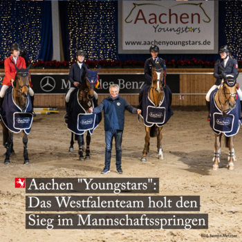 Westfalen gewinnt die Teamwertung in Aachen