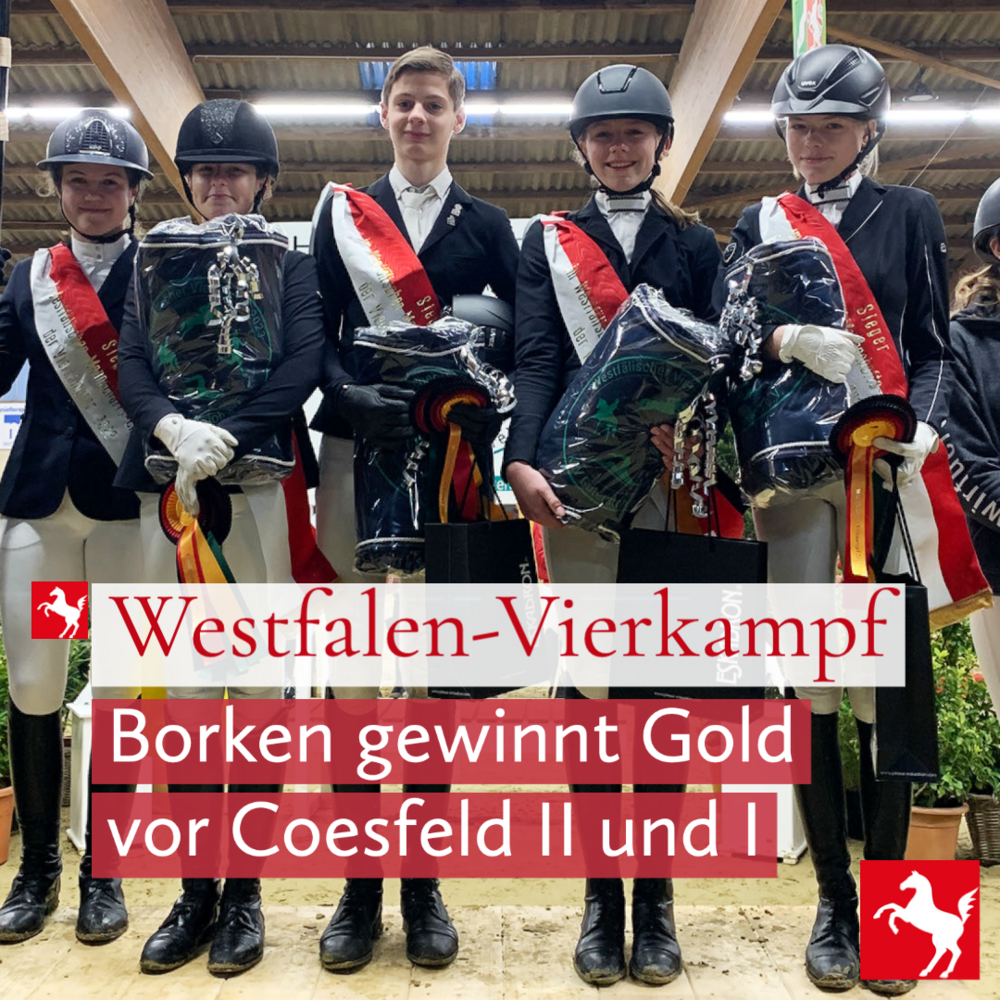 Borken hat den Westfalen-Vierkampf 2023 gewonnen