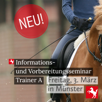 Informationsseminar zum Trainer A Reiten