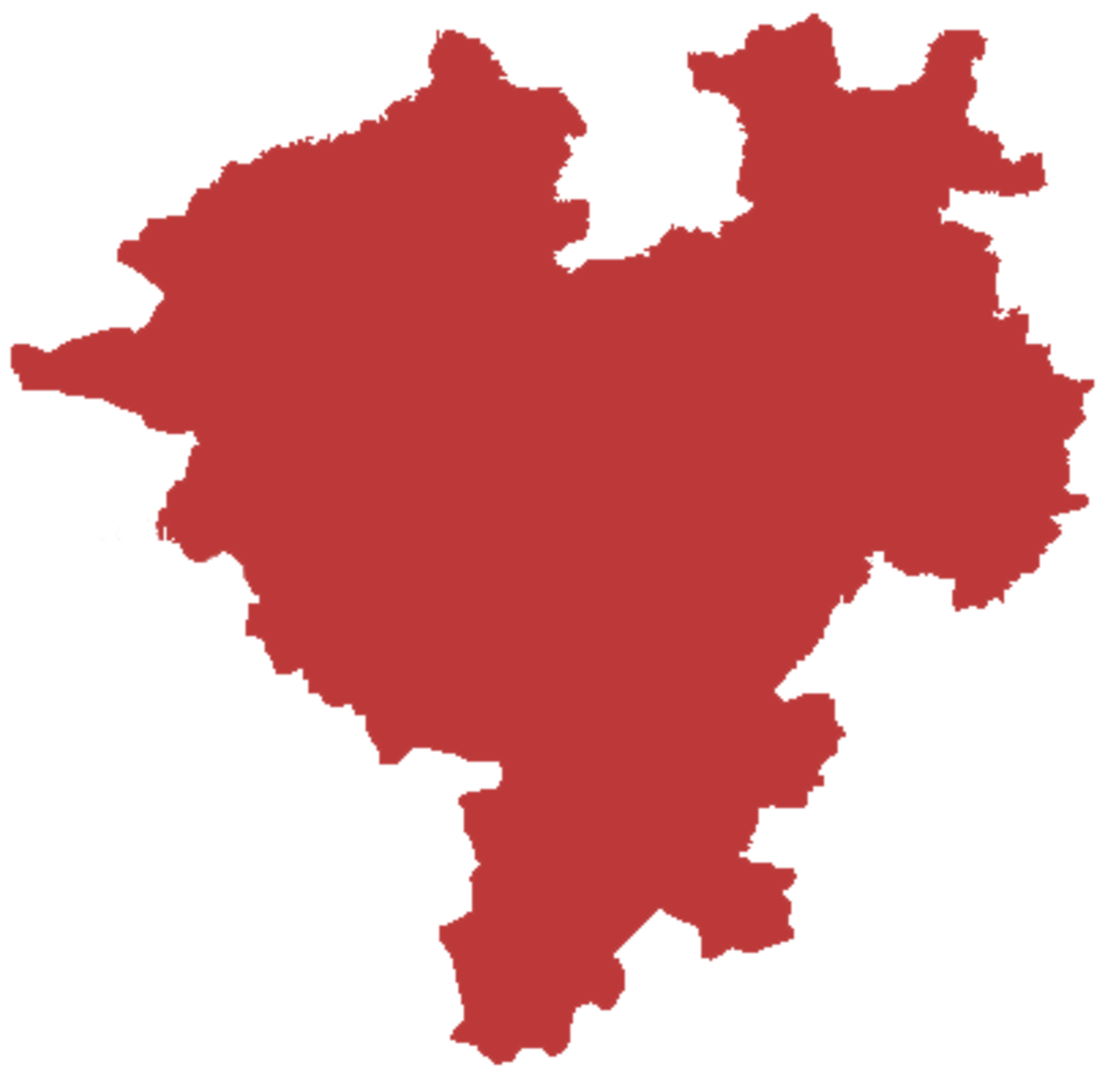 Westfalen Karte