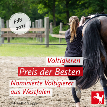 Nominierung zum Preis der Besten - Voltigieren