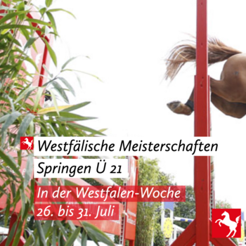 Westfälische Meisterschaften Springen Ü21