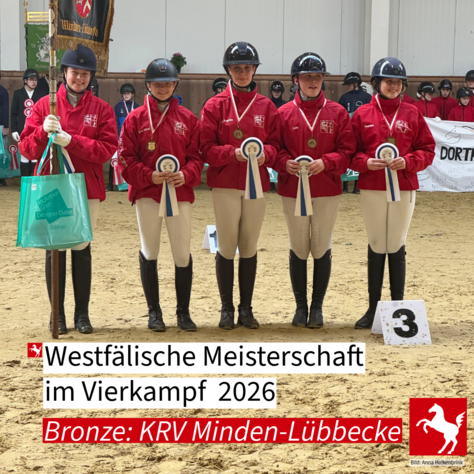 Westfälische Vierkampfmeisterschaft 2026 - Bronze