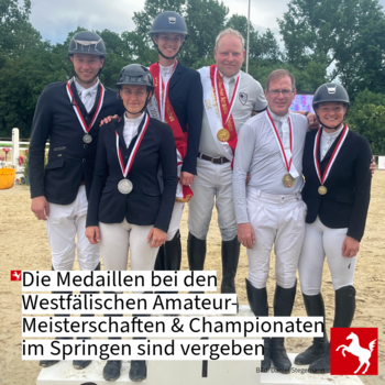 Gold für Stephanie Ahmann und Reinhard Knappheide