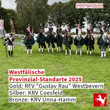 Westbevern gewinnt die PV-Standarte 2025