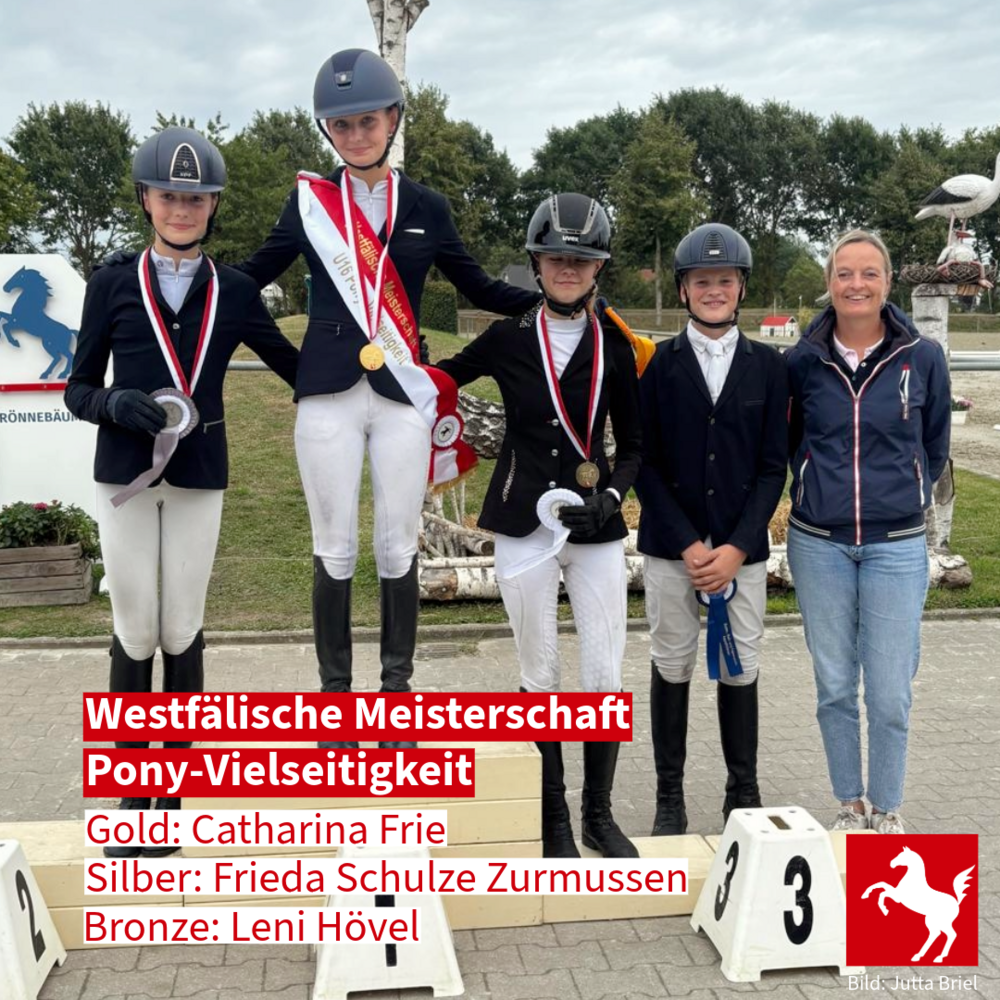 Westfälische Meisterschaften Pony-Vielseitigkeit 2026