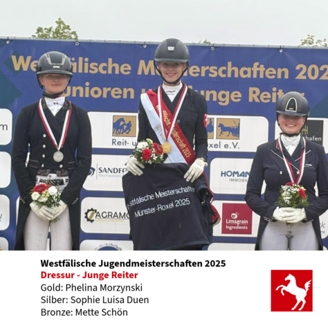 2025: WJM Dressur-Junge Reiter