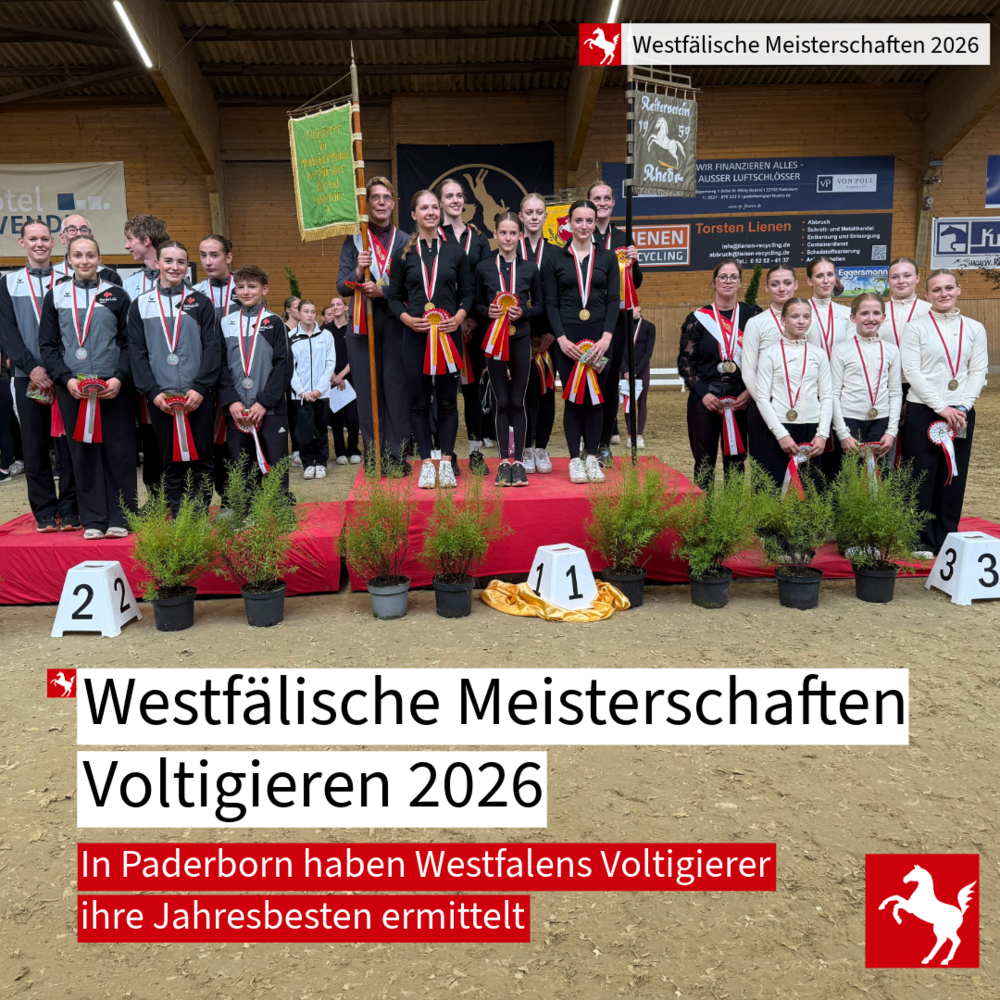 Westfälische Meisterschaften Voltigieren 2026 Westfälische Meisterschaften Voltigieren 2026