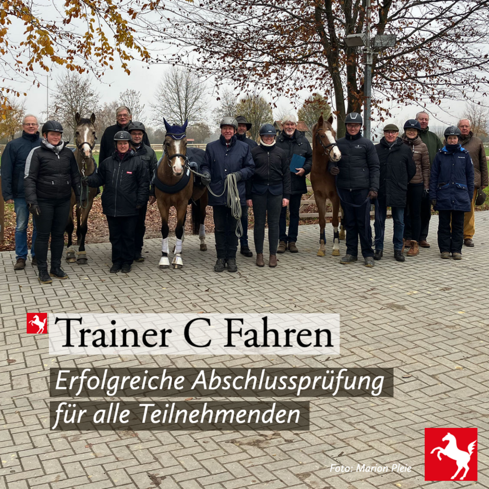 Neun neue Trainer C Fahren in Westfalen